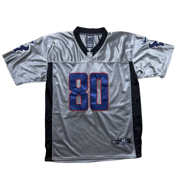 NFL Jersey Mens Gray Size 48 XL On Field Houston Texans Andre Johnson #80 Sporty - Picture 1 of 7